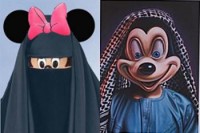Cristão divulga foto de Mickey em versão islãmica e causa revolta de muçulmanos