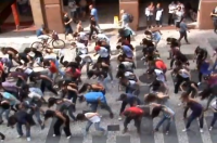 Com objetivo de evangelizar grupo de jovens faz “Flash Mob Gospel” em São Paulo
