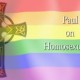 Estudioso afirma que o Apóstolo Paulo não classificava homossexualidade como pecado mortal