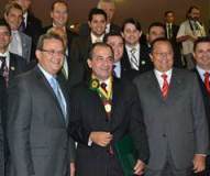 Silas Malafaia, R.R. Soares e Valdemiro Santiago recebem Medalha do Mérito Legislativo
