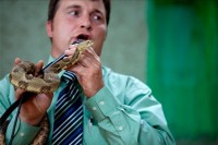 Pastor pentecostal conhecido por manusear cobras durante ministrações morre após ser mordido por uma cascavel