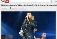 Madonna, depois de causar polêmica chamando Obama de “muçulmano negro” diz que religião não importa