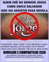 Evangélicos fazem campanha de boicote a novela “Salve Jorge”