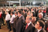 41ª AGO: abertura da eleição que definirá novo presidente das Assembleias de Deus contou com autoridades e milhares de fiéis