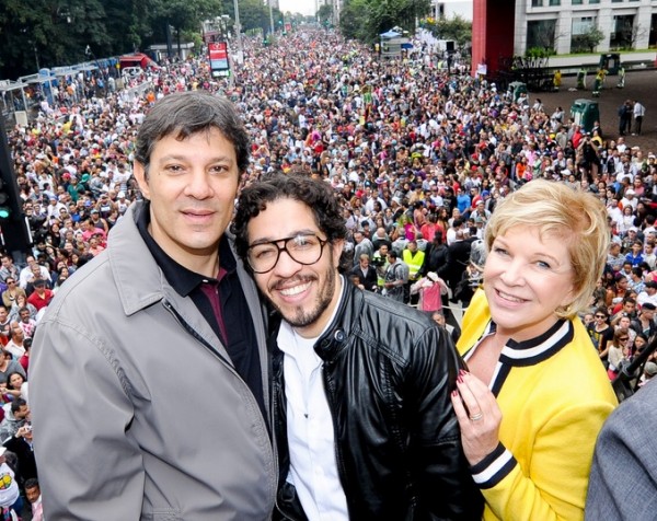 fernando haddad - jean wyllys - marta suplicy - parada gay 2013