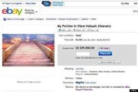 Homem leiloa seu “lugar no céu” pelo eBay, lances chegaram a quase 100 mil dólares