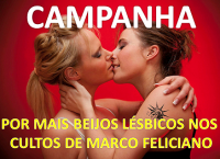 Ativistas lançam campanha nas redes sociais para incentivar beijos gay durante cultos com pastor Marco Feliciano