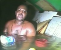 Imagens do milagre: veja vídeo do resgate do náufrago que passou 60 horas submerso clamando por Deus