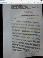 Cópia da representação de Marco Feliciano contra o Porta dos Fundos no Ministério Público