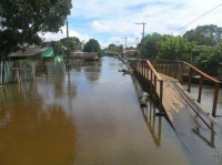 Pastor lidera trabalhos voluntários para auxiliar desabrigados pela cheia do rio Madeira, em Rondônia; Chuva castiga o estado há mais de um mês