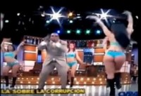 Pastor causa polêmica ao aparecer em programa de TV cantando ao lado de dançarinas de biquíni