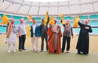 Torcida ecumênica: líderes de seis religiões diferentes se reúnem para torcer pela Seleção Brasileira