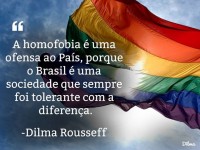 homofobia - dilma rousseff
