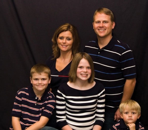 Família Burpo em 2003