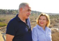 Netanyahu e sua esposa
