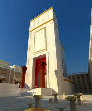 Novo Templo de Salomão aparece no lugar do Monte do Templo, em mapa