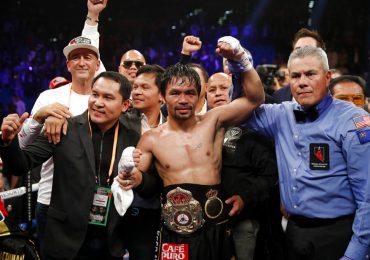 Ícone do boxe, Manny Pacquiao diz que é 'um instrumento' de Deus