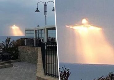 Nuvens formam imagem de Jesus e foto viraliza: "Fiquei encantado com a visão"