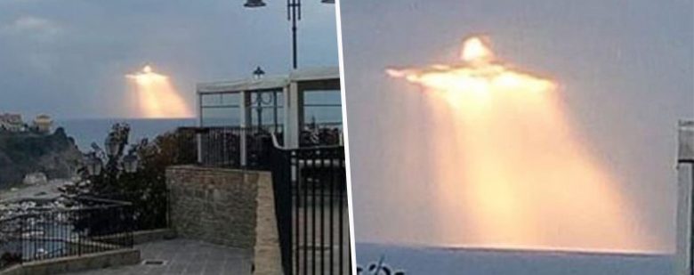 Nuvens formam imagem de Jesus e foto viraliza: "Fiquei encantado com a visão"