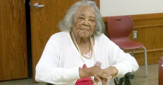 Pastora Hattie Mae Allen completou 105 anos
