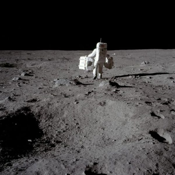 Buzz Aldrin na Lua
