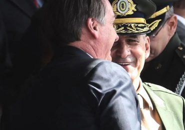 Presidente Bolsonaro e o general Luiz Eduardo Ramos Baptista Pereira