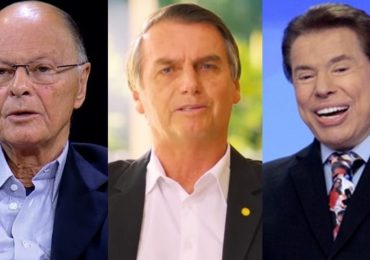 Edir Macedo e Silvio Santos com Bolsonaro na Independência