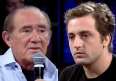 Vídeo com bronca de Renato Aragão a Gregório Duvivier por piadas com a fé viraliza