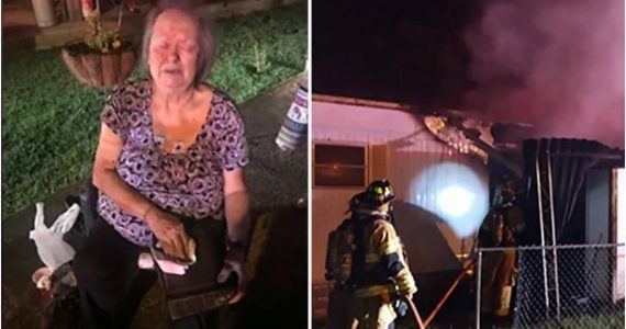 “Foi um milagre", diz idosa ao ver bíblias intactas após fogo destruir a sua casa