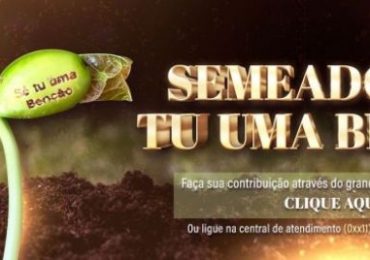 Ministério Público processa Valdemiro Santiago por “semente de feijão” contra covid-19