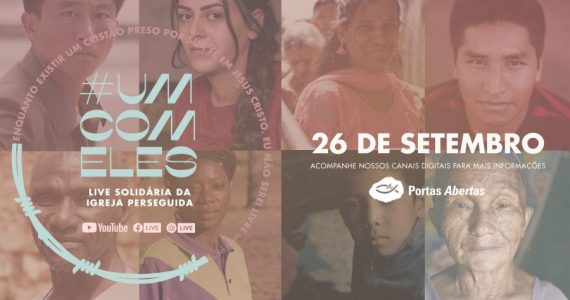 Live Solidária reúne artistas em favor da Igreja Perseguida