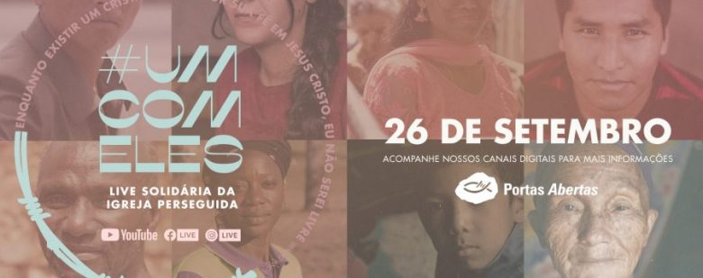 Live Solidária reúne artistas em favor da Igreja Perseguida