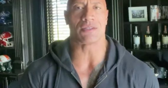 The Rock demonstra gratidão a Deus por família se recuperar da covid-19