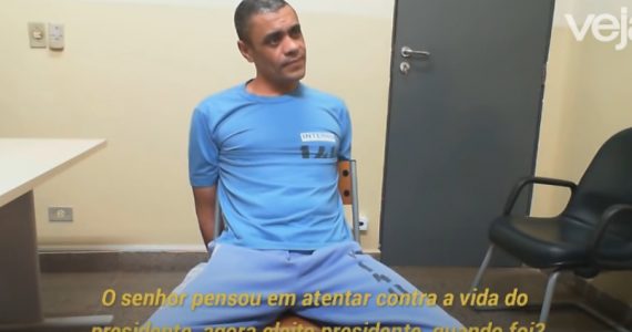 Adélio diz que tentou matar Jair Bolsonaro por um ‘chamado de Deus'