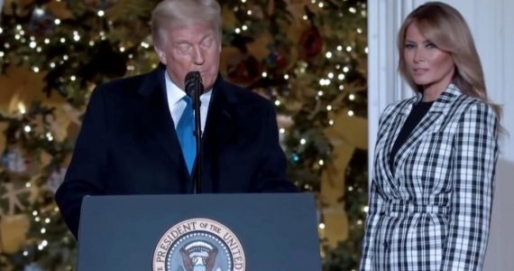 ‘No Natal, damos graças a Deus que enviou seu Filho para morrer por nós’, diz Trump