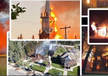 Onda anticristã no Canadá já registra 45 igrejas incendiadas por terroristas