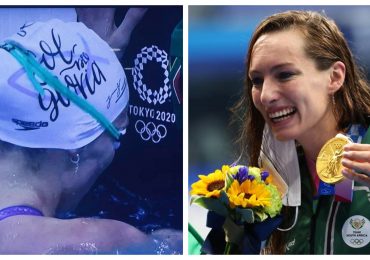 Nadadora que bateu recorde olímpico usou touca com frase da Reforma Protestante: Soli Deo Gloria