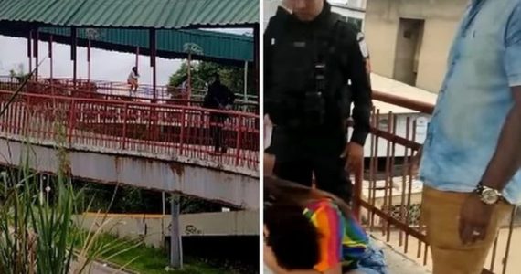 Policial militar evangélico impede jovem de tirar a própria vida saltando de ponte