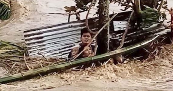 Família sobrevive a supertufão orando enquanto se abrigava em árvore nas Filipinas