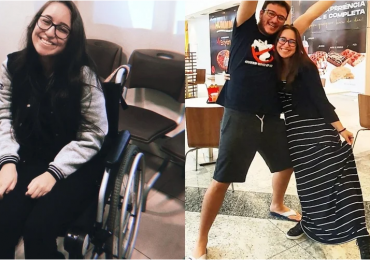 Após três anos sem andar e cadeirante, jovem é curada milagrosamente