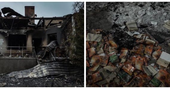 Bombardeio russo destruiu sede de entidade missionária e queimou centenas de Bíblias