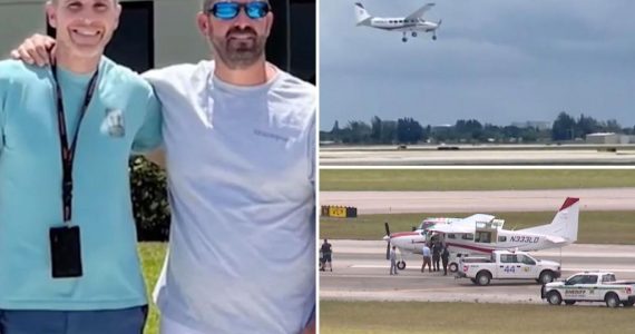 Passageiro sem experiência que pousou o avião: 'Fiz a oração da vida'