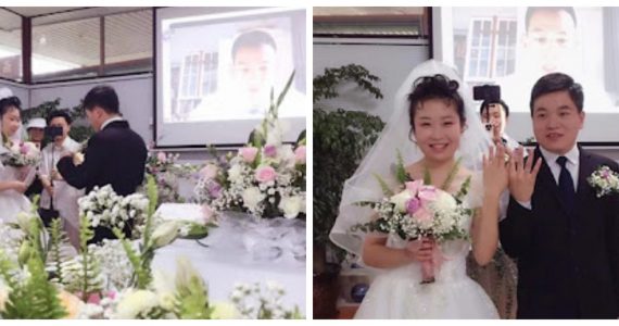 Noivos cristãos driblam perseguição das autoridades na China e finalmente se casam