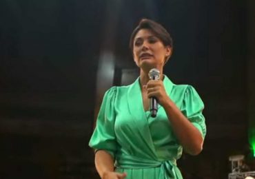 Michelle faz pregação em evento de Bolsonaro: "Deus é por nós"
