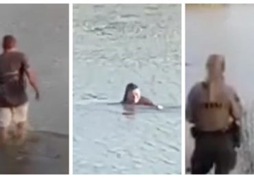 ‘Deus, nos ajude’, orou homem que salvou mulher de afogamento em lago