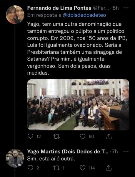 Fiéis criticam pastor Yago Martins após rotular Igreja Presbiteriana como ‘sinagoga de satanás'