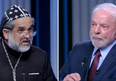Padre Kelmon para Lula no debate da 'Globo': ‘Vocês perseguem os cristãos’