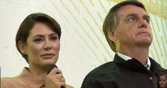 Michelle Bolsonaro diz que o Brasil tem "um projeto de libertação"