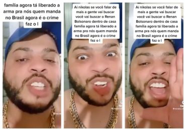 Nikolas Ferreira recebe ameaça em vídeo: ‘Vamos te arrancar de fuzil'