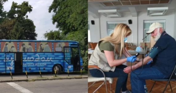Igreja inova ao utilizar ônibus para acolher moradores de rua